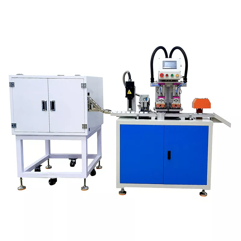 เครื่องพิมพ์แผ่นฝาขวด 2 สีพร้อมการบำบัดด้วยพลาสม่า